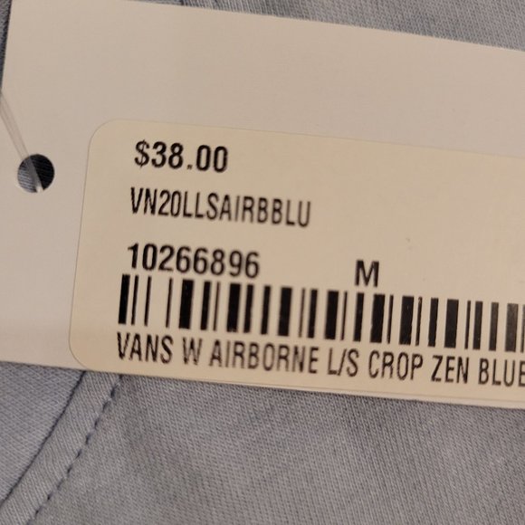 Vans crop long sleeve tee - Picture 3 of 3